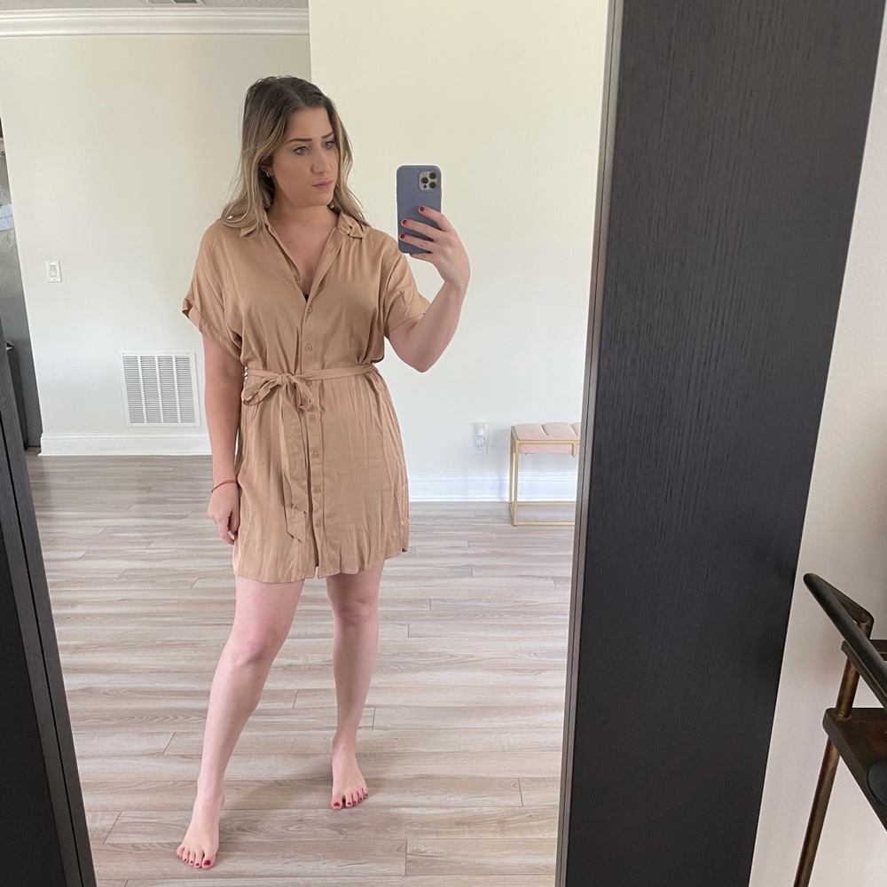 Nude dress